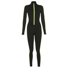 Load image into Gallery viewer, 2019 Autumn Moon Print Sheer Casual Jumpsuit Women Sexy O Neck Long Sleeve Skinny Romper Night Club Overall Outfit Streetwear
